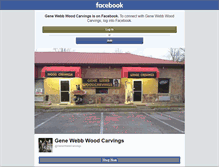 Tablet Screenshot of genewebbcarvings.com